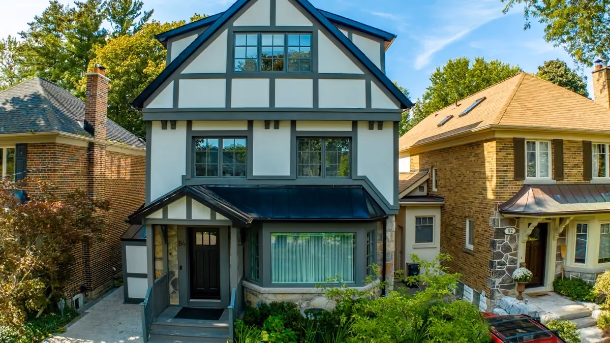 Exterior and basement renovation by RBA Projects in Sunnylea, Etobicoke, view 2