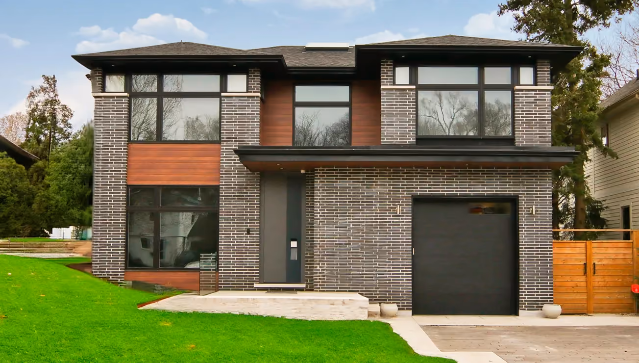 Modern custom home built by RBA Projects in North Kingsway, Toronto, view 2