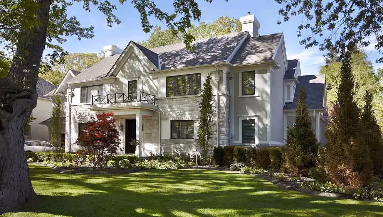 Home renovation by RBA Projects in The Kingsway, Toronto, view 2