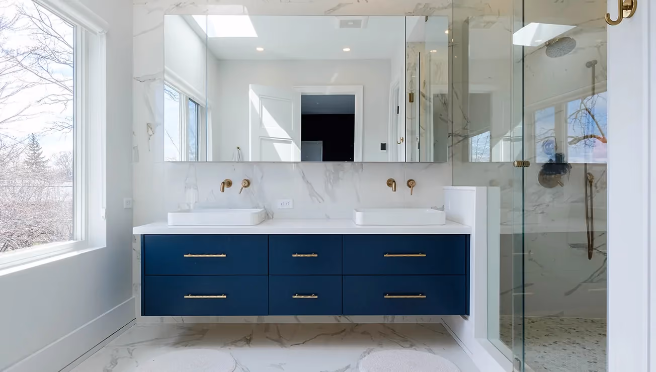 Custom home built by RBA Projects in Springbrook Gardens, Toronto, view 11