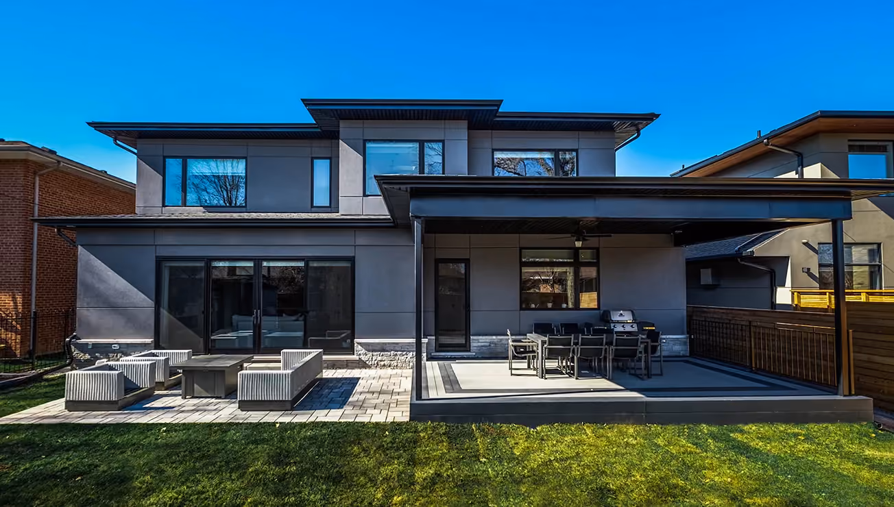 Custom home built by RBA Projects in Springbrook Gardens, Toronto, view 12