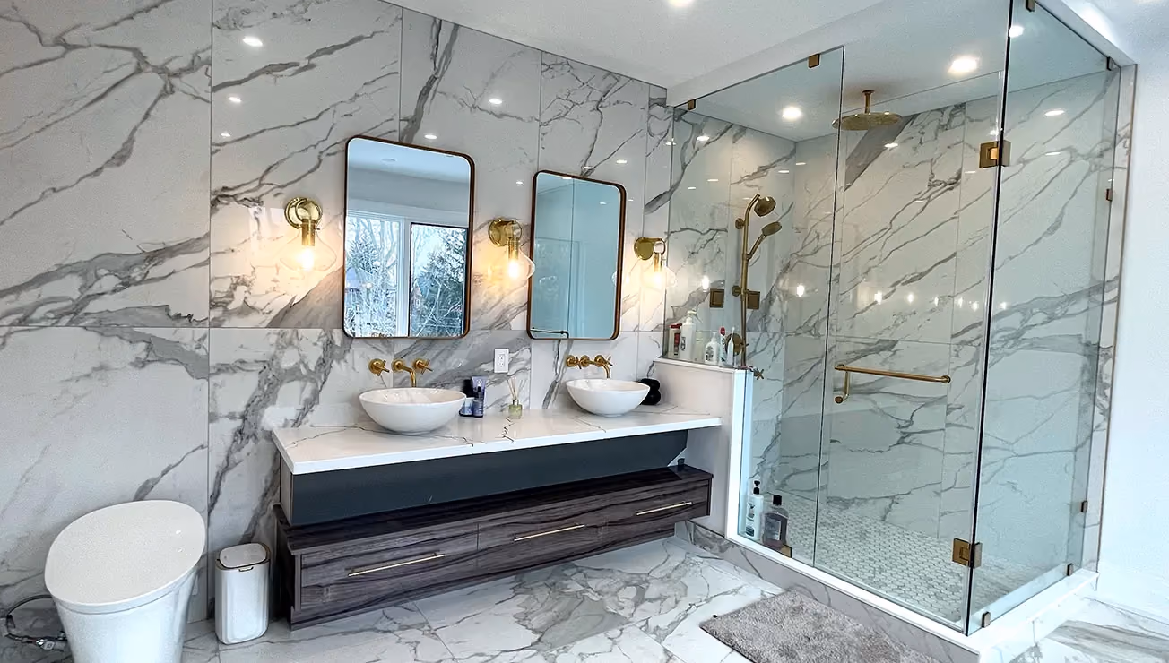 Custom home built by RBA Projects in Etobicoke, Toronto, view 17