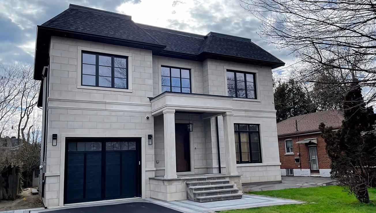 Custom home built by RBA Projects in Etobicoke, Toronto