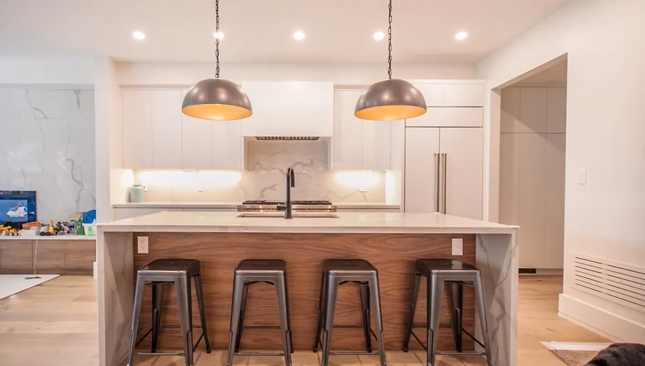 Custom home built by RBA Projects in High Park South, Toronto, view 4