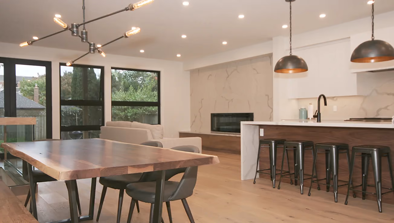 Custom home built by RBA Projects in High Park South, Toronto, view 6