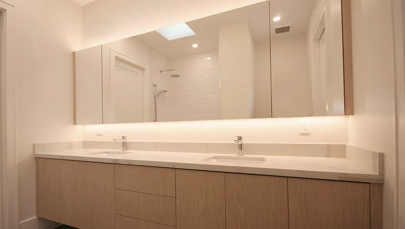 Custom home built by RBA Projects in High Park South, Toronto, view 14