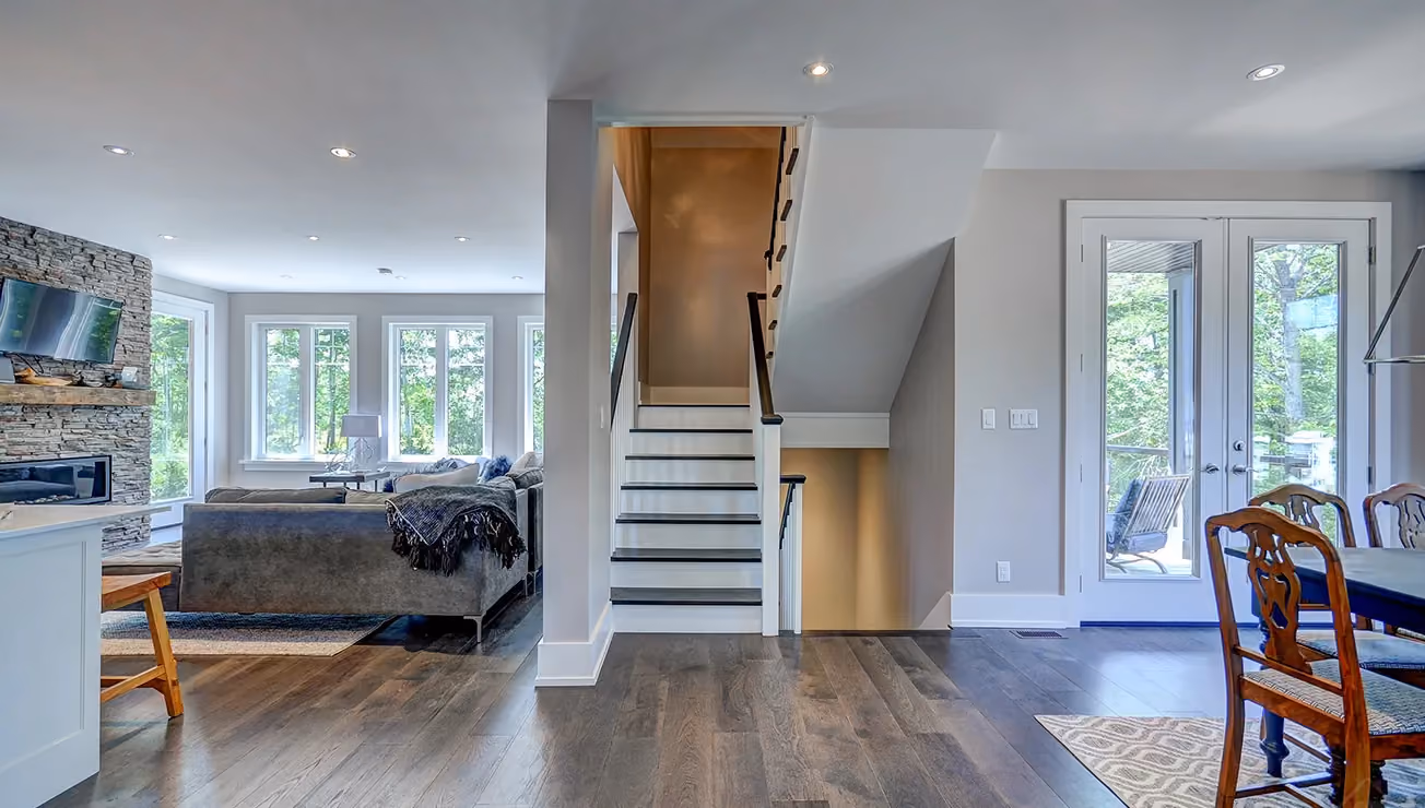 Custom duplex cottage built by RBA Projects in Gravenhurst, Muskoka, view 11