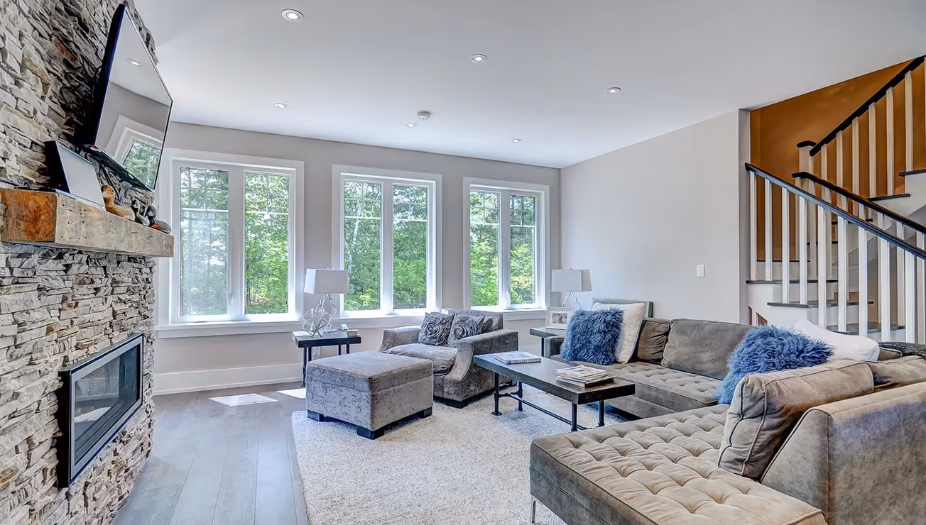Custom duplex cottage built by RBA Projects in Gravenhurst, Muskoka, view 7