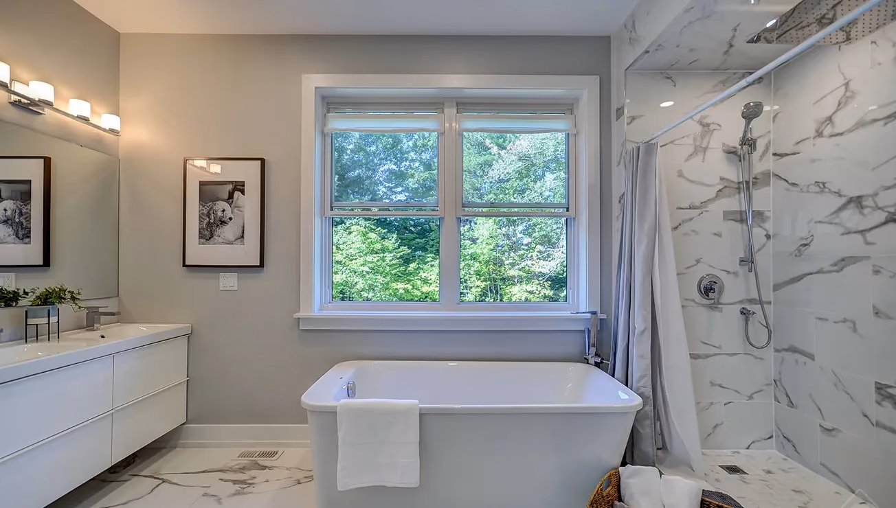 Custom walkout home built by RBA Projects in Gravenhurst, Muskoka, view 15
