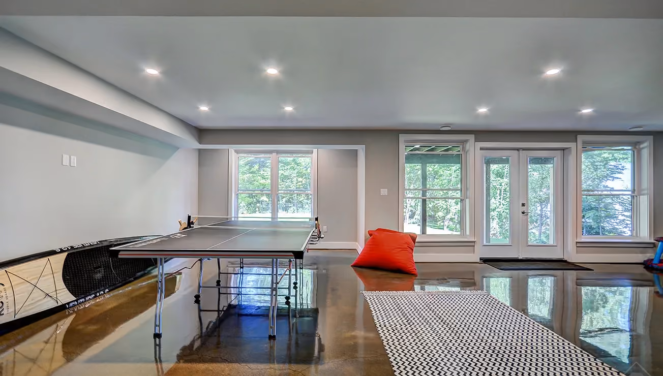 Custom walkout home built by RBA Projects in Gravenhurst, Muskoka, view 18