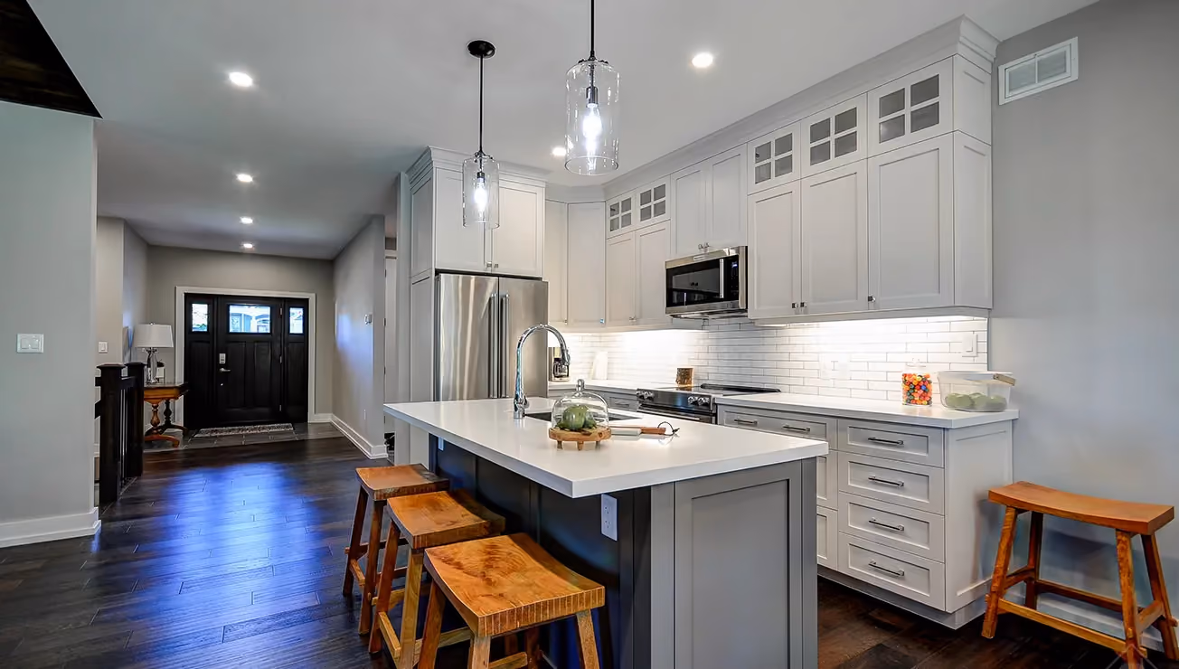 Custom walkout home built by RBA Projects in Gravenhurst, Muskoka, view 8