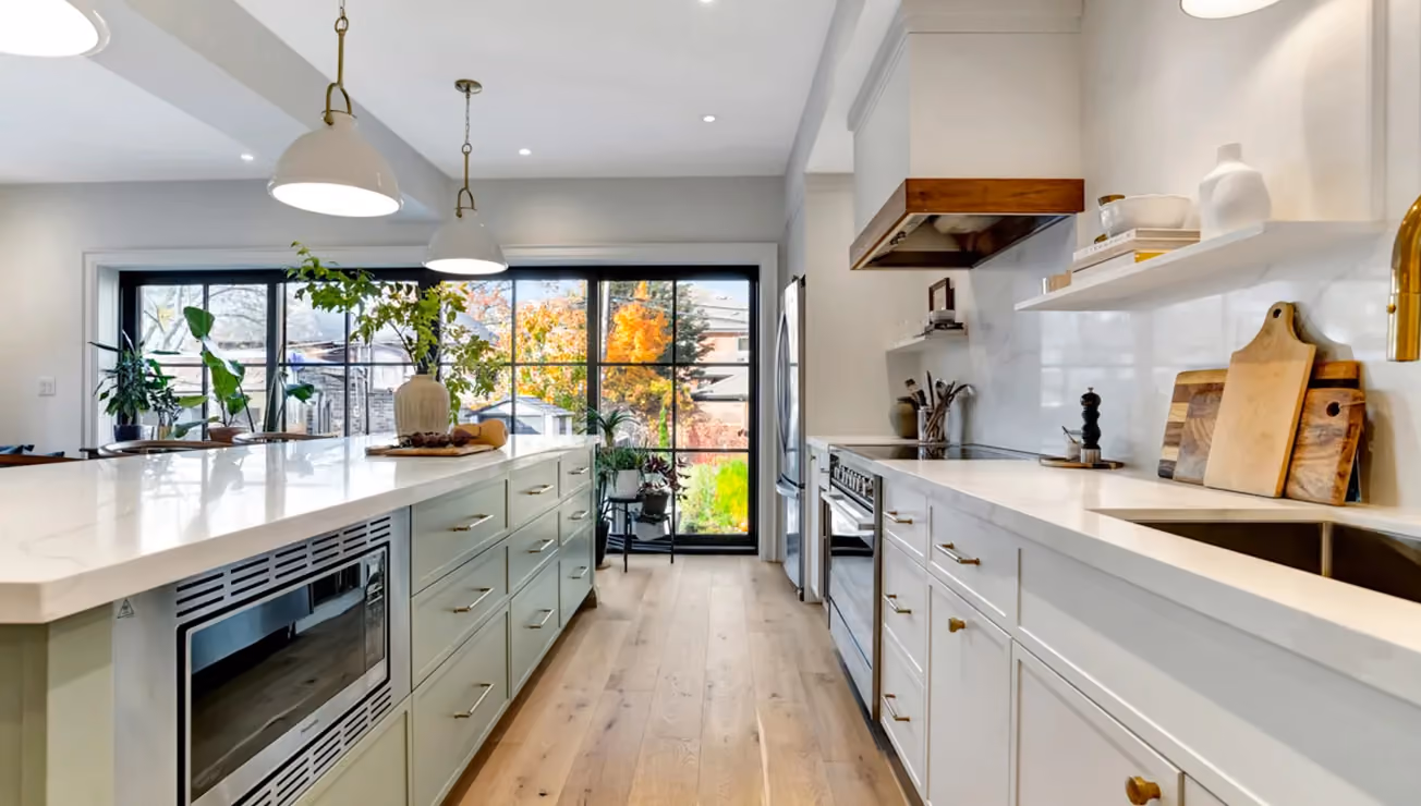 Kitchen renovation by RBA Projects in High Park North, Toronto
