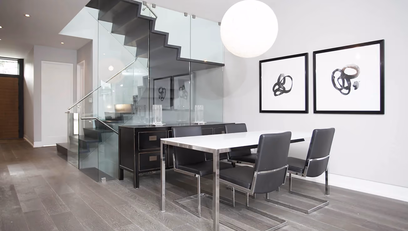 Modern custom home built by RBA Projects in The Kingsway, Toronto, view 10