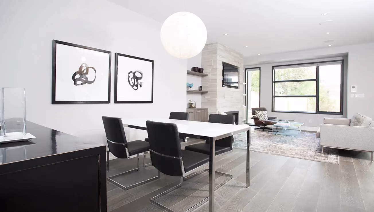 Modern custom home built by RBA Projects in The Kingsway, Toronto, view 9