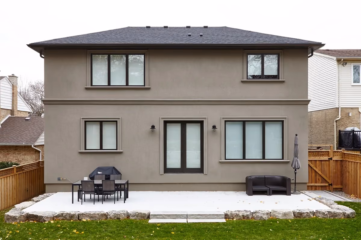 Custom home built by RBA Projects in Sunnylea, Etobicoke