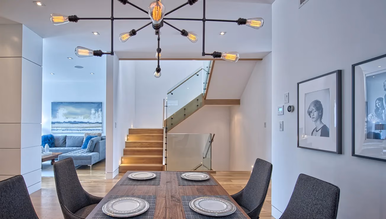 Modern custom home built by RBA Projects in Thompson Orchard, Etobicoke, view 8