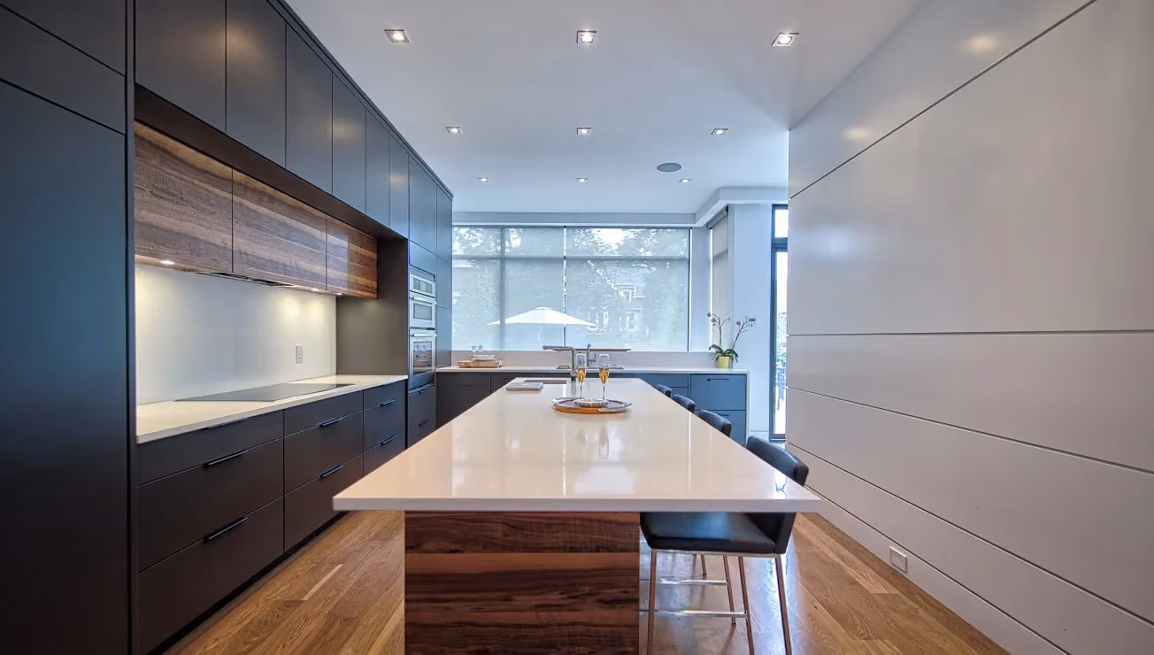 Modern custom home built by RBA Projects in Thompson Orchard, Etobicoke, view 5