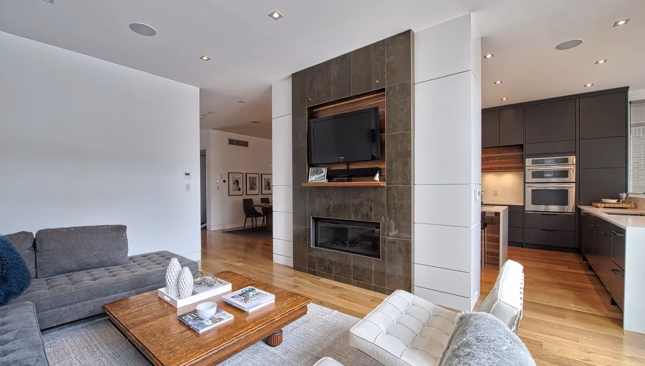 Modern custom home built by RBA Projects in Thompson Orchard, Etobicoke, view 6