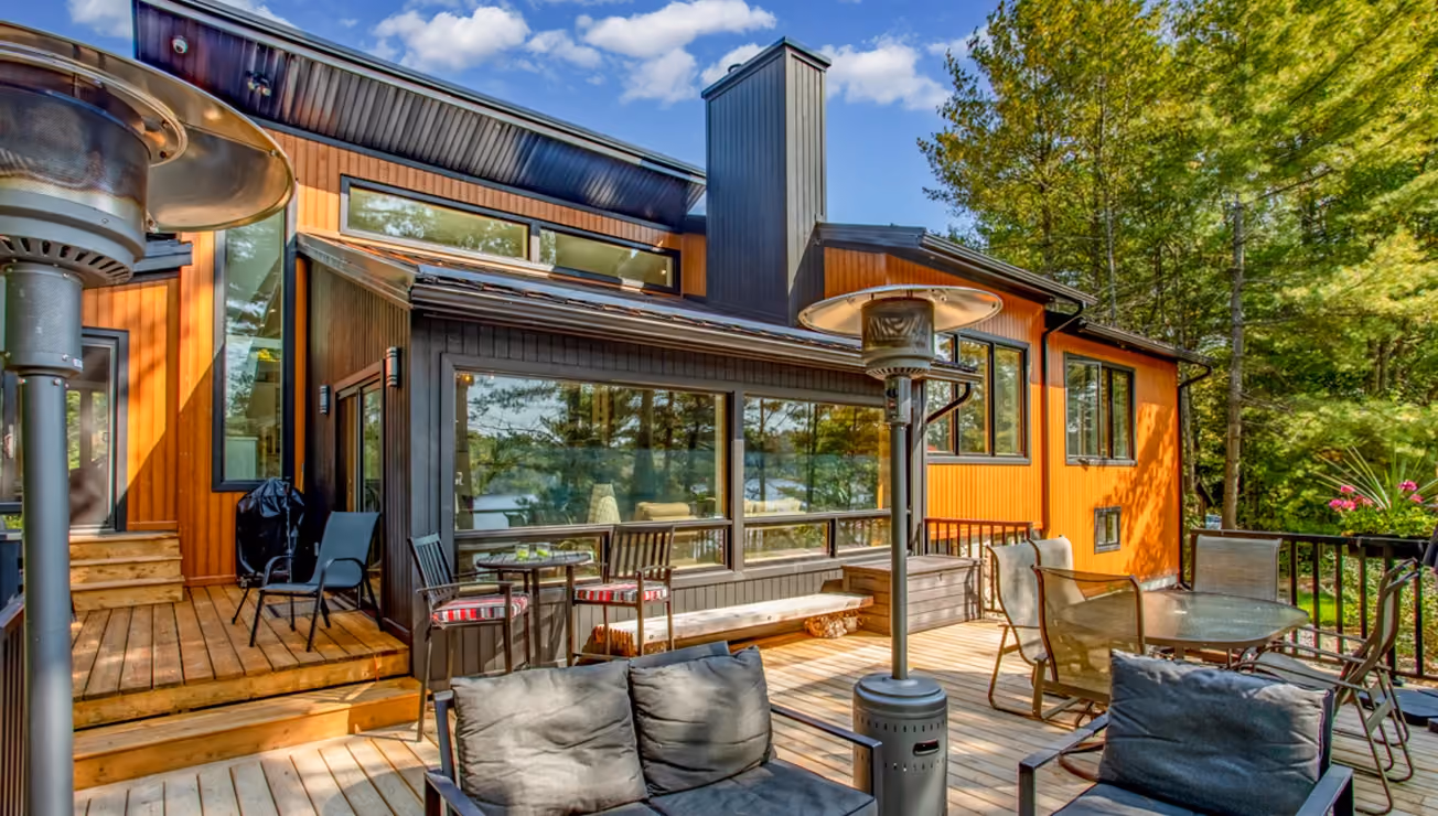 Cottage renovation by RBA Projects on Gibson Lake, Muskoka, view 26