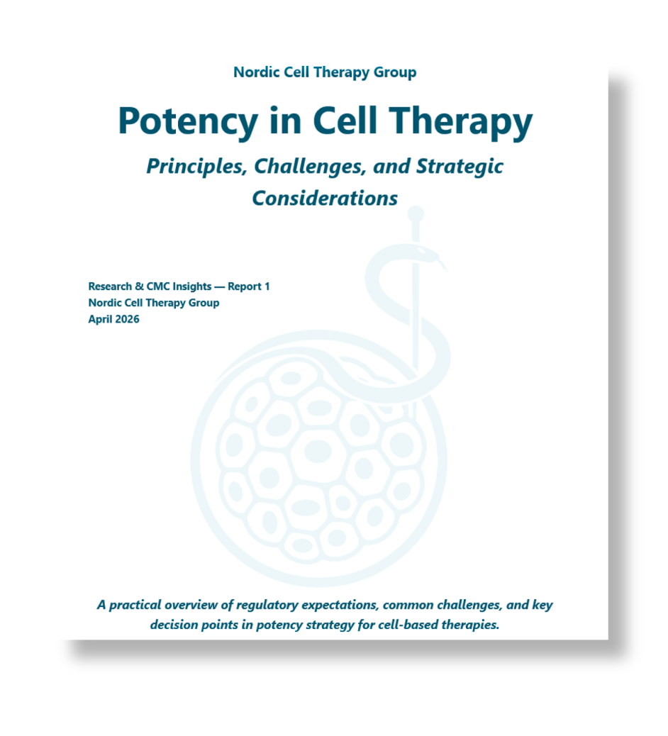 Potency Cell Therapy guidelines, report