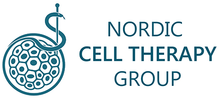 Nordic Cell Therapy Group logo, text label to the right