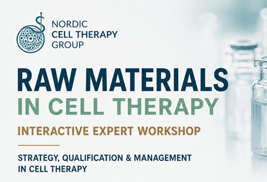 Raw Materials in Cell Therapy, expert seminar 