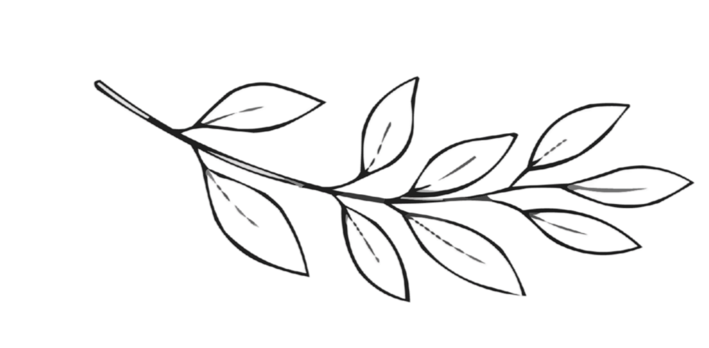Horizontal decorative divider with a small diamond shape in the center and tapered ends.