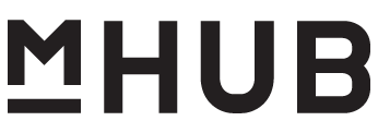 Logo displaying the letters M, H, U, B with a horizontal line under M.