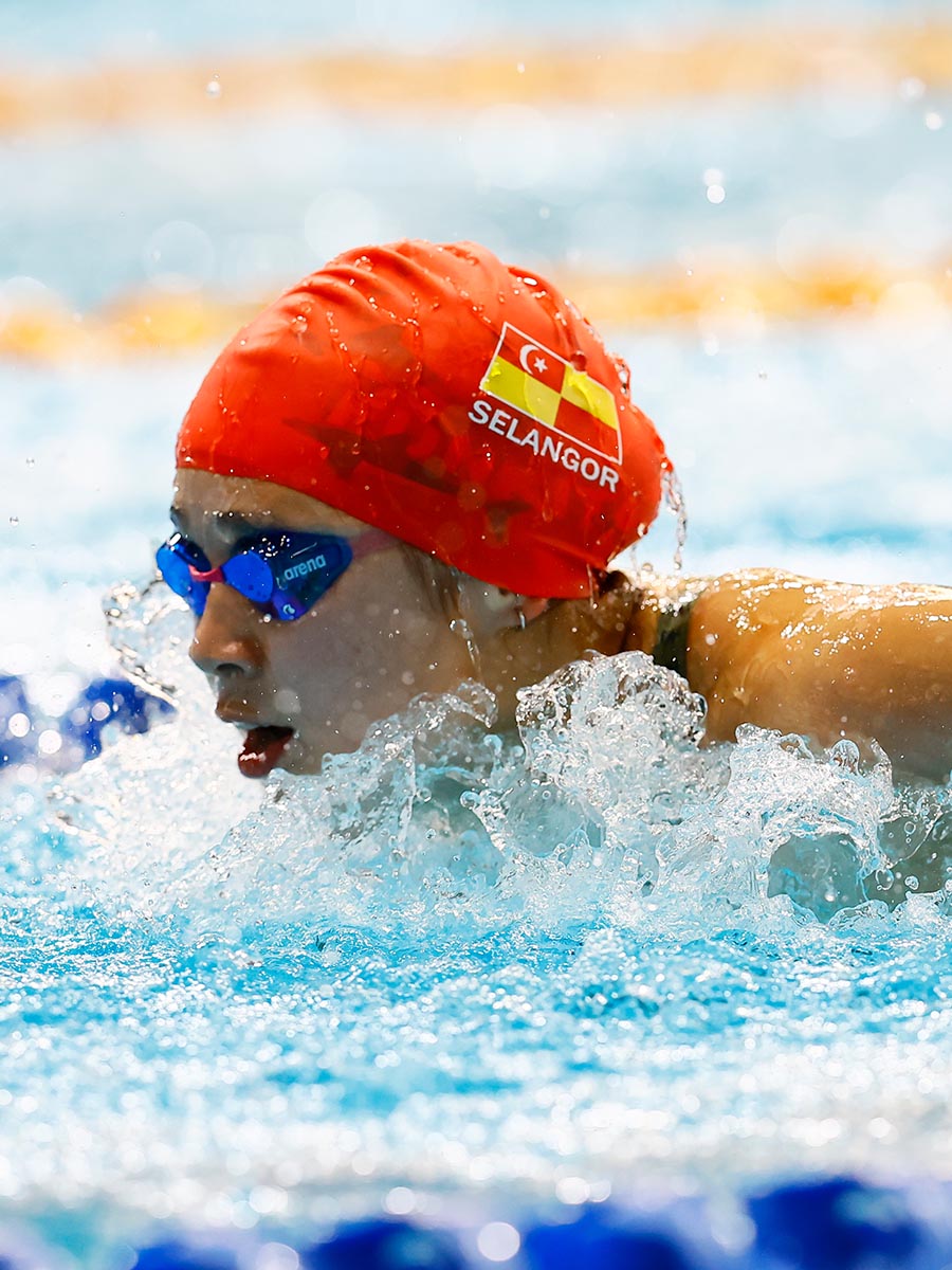 Shannon Tan Yan Qing swimming
