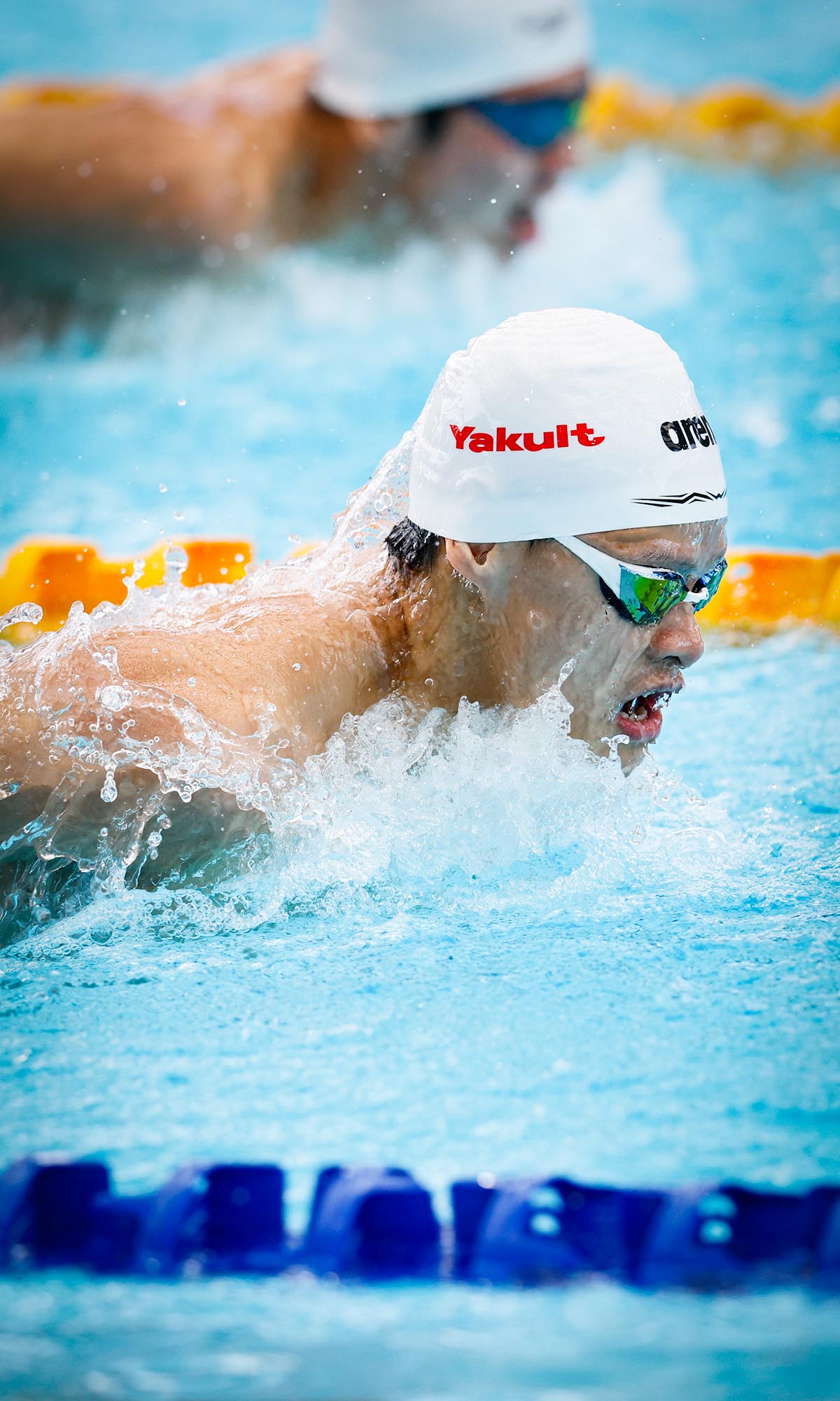 Jayden Goh Li Jie swimming