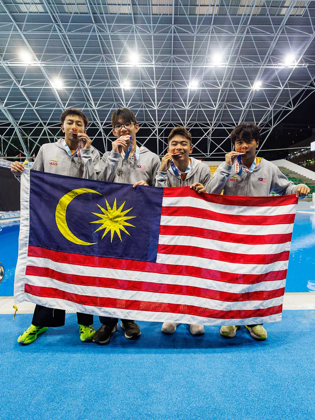 Koo Shyann 4x100m relay bronze