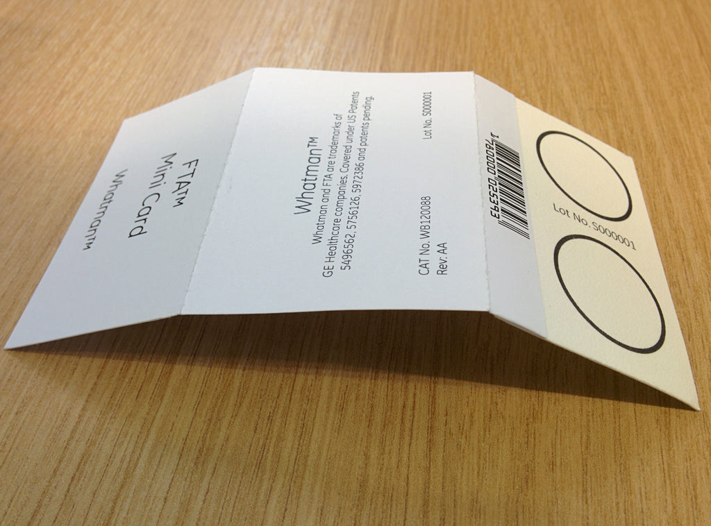 Instruction card