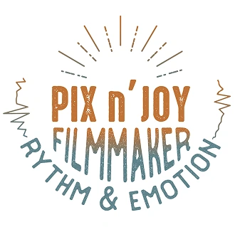Logo Pix N'Joy Filmmaker, rythm & emotion