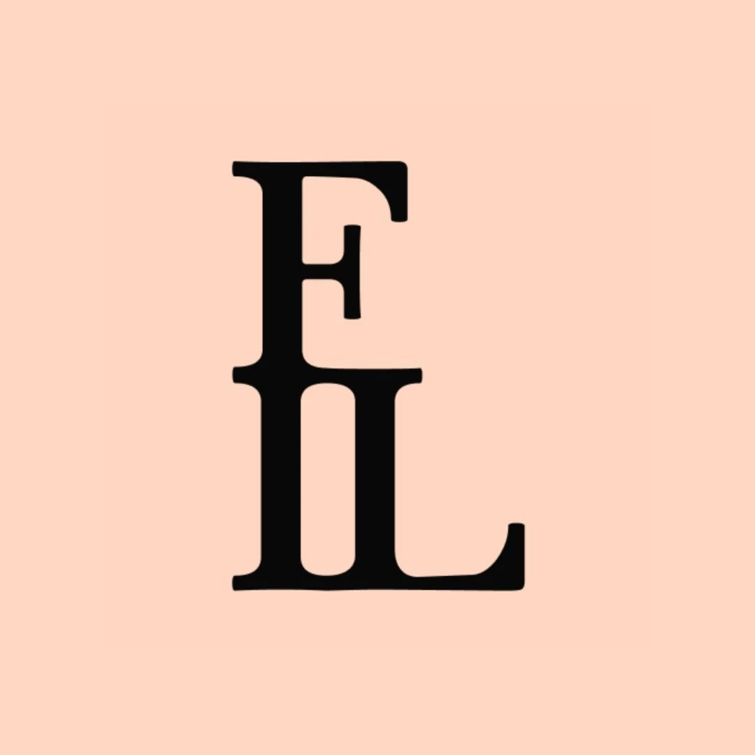 Logo Flower in Love, monogramme FL