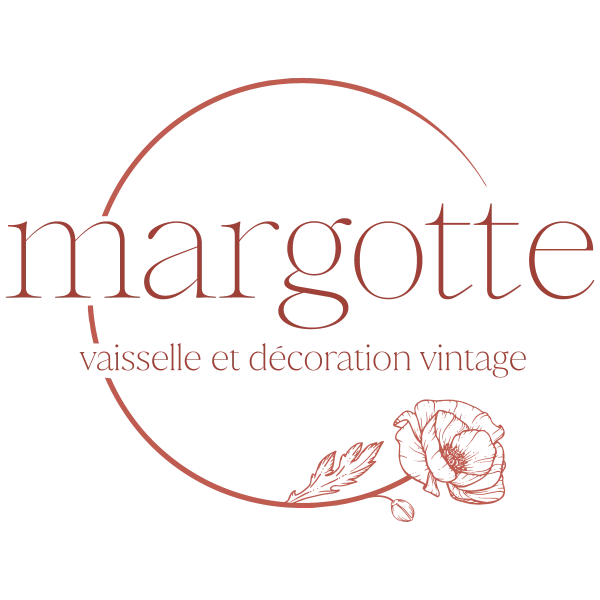 Logo MARGOTTE — vaisselle et décoration vintage