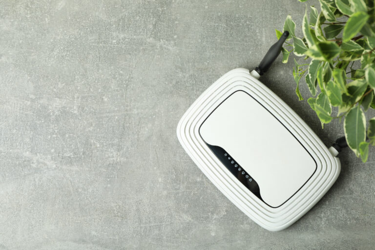 Portable WiFi router providing temporary internet connectivity