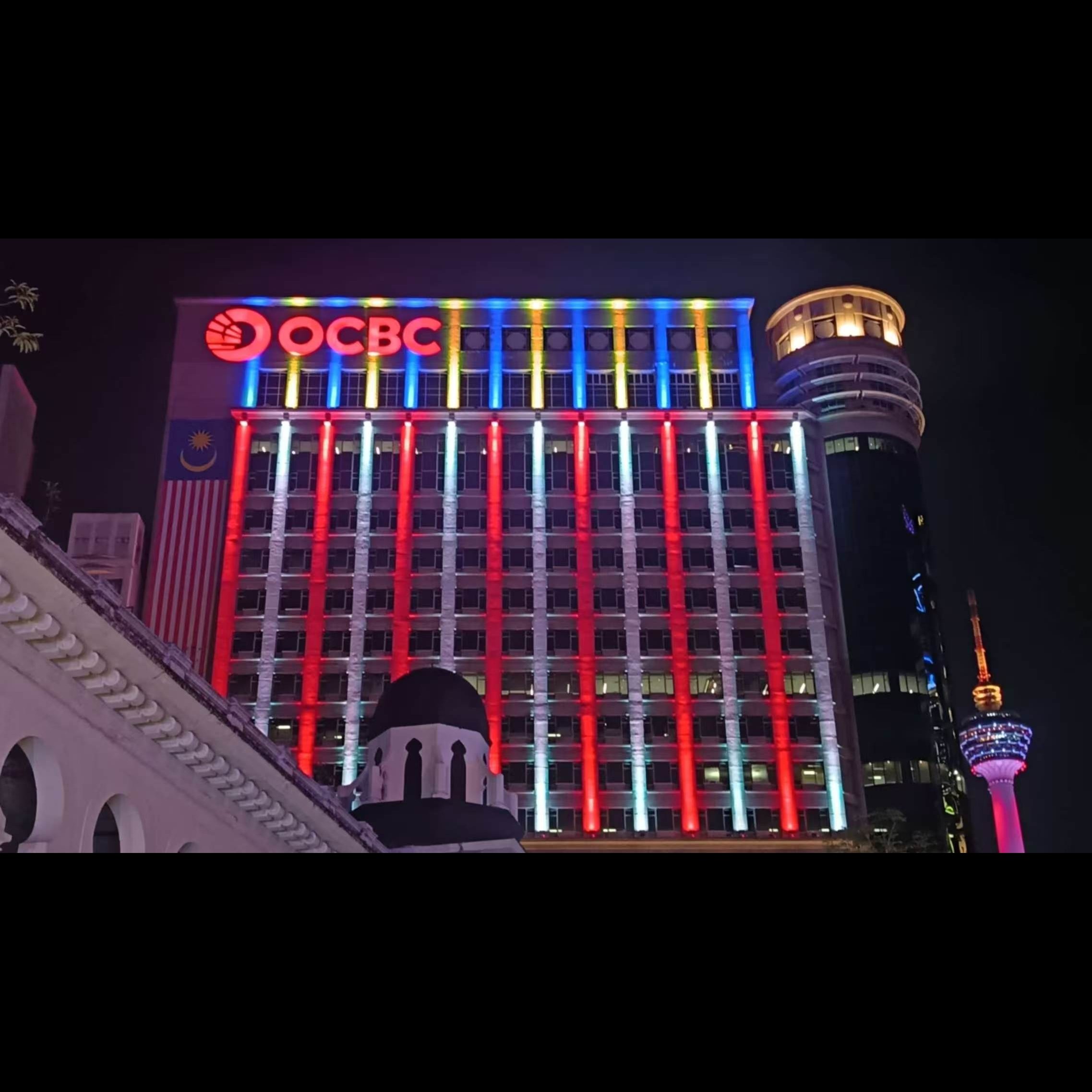 Landmark Bank Tower, Kuala Lumpur — Dynamic RGBW Façade Lighting