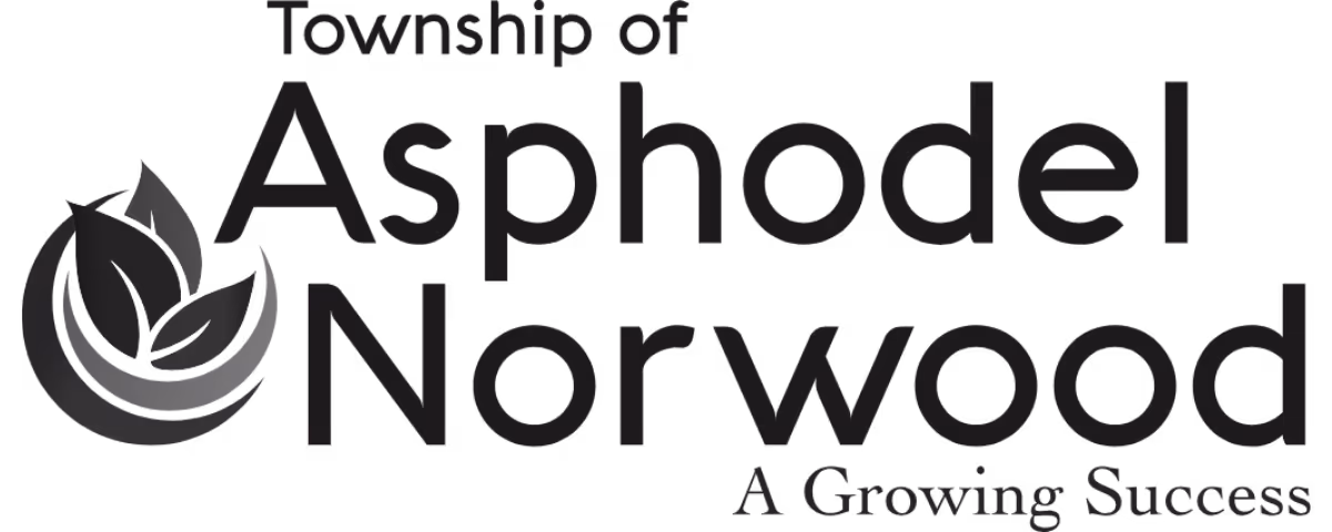 Township of Asphodel Norwood logo with leaf design and slogan A Growing Success.