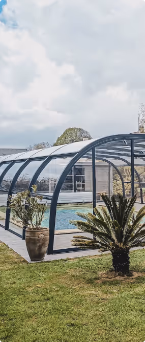 Vérandas & abris de piscine en toiture polycarbonate
