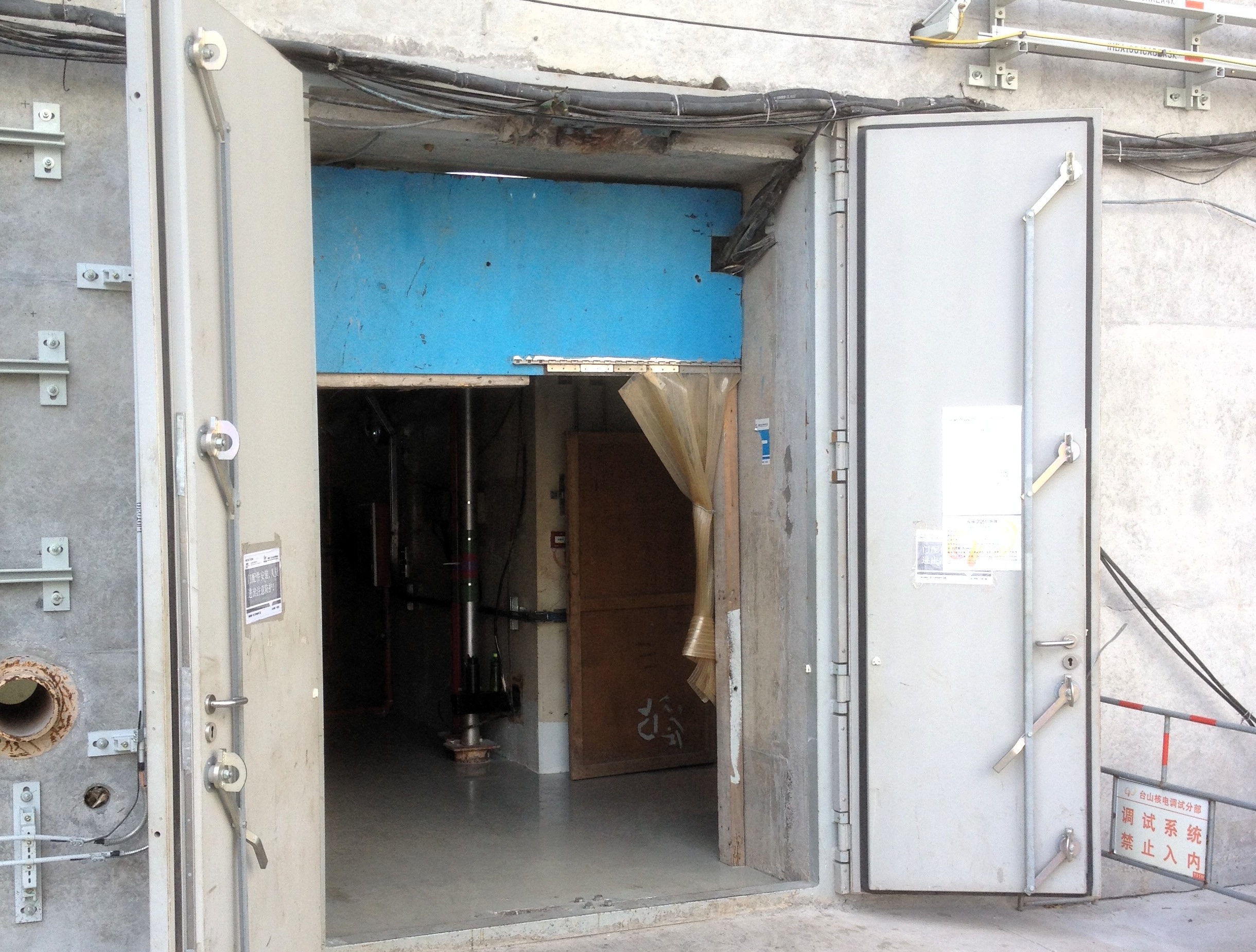 Porte multi requis pour EPR Taishan