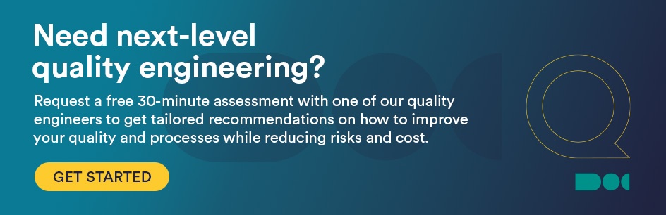 quality engineering free assessment