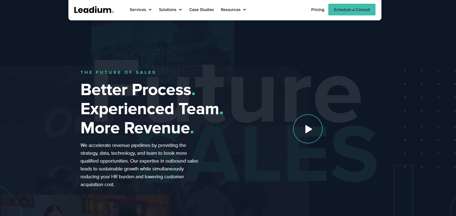 Leadium_website