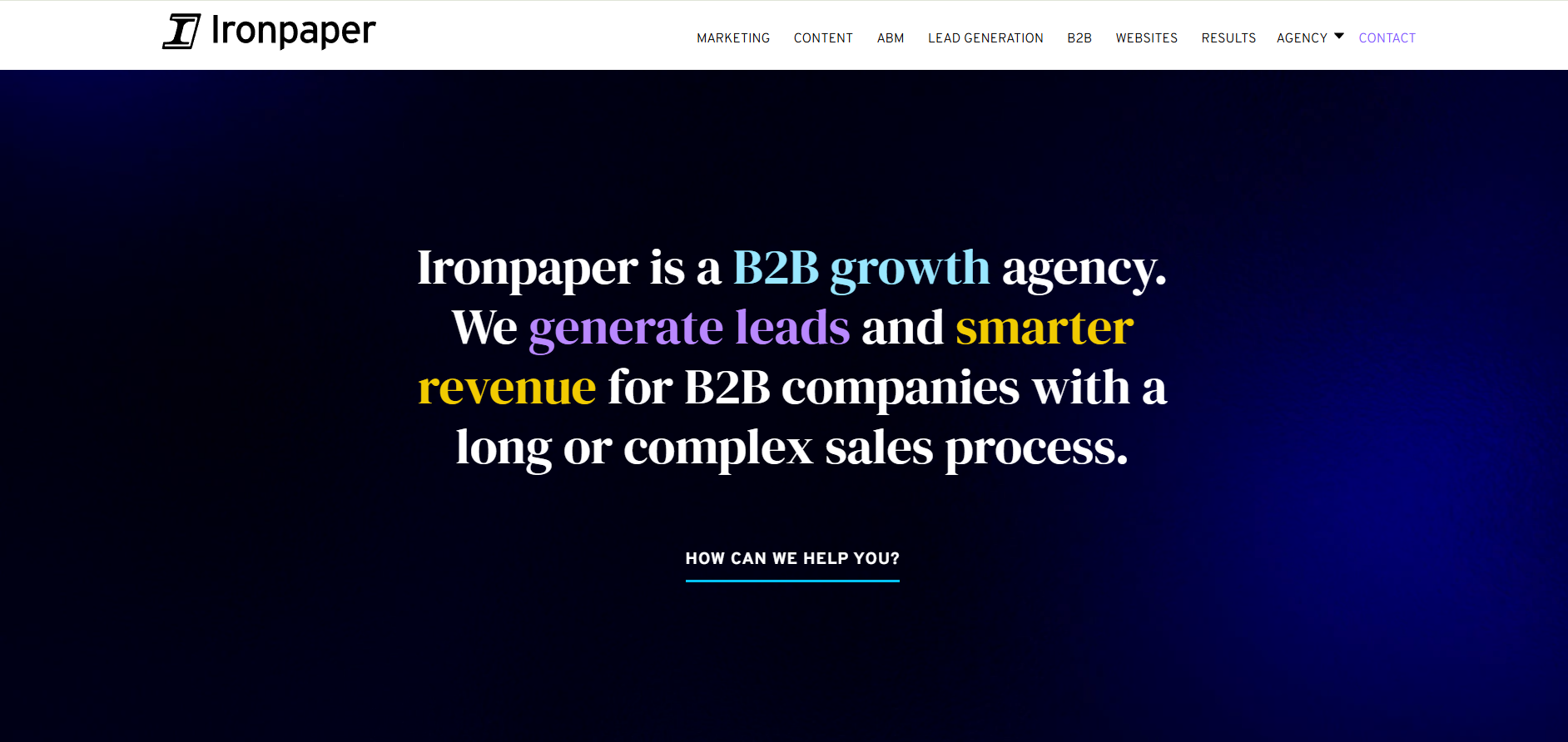 Ironpaper_Website