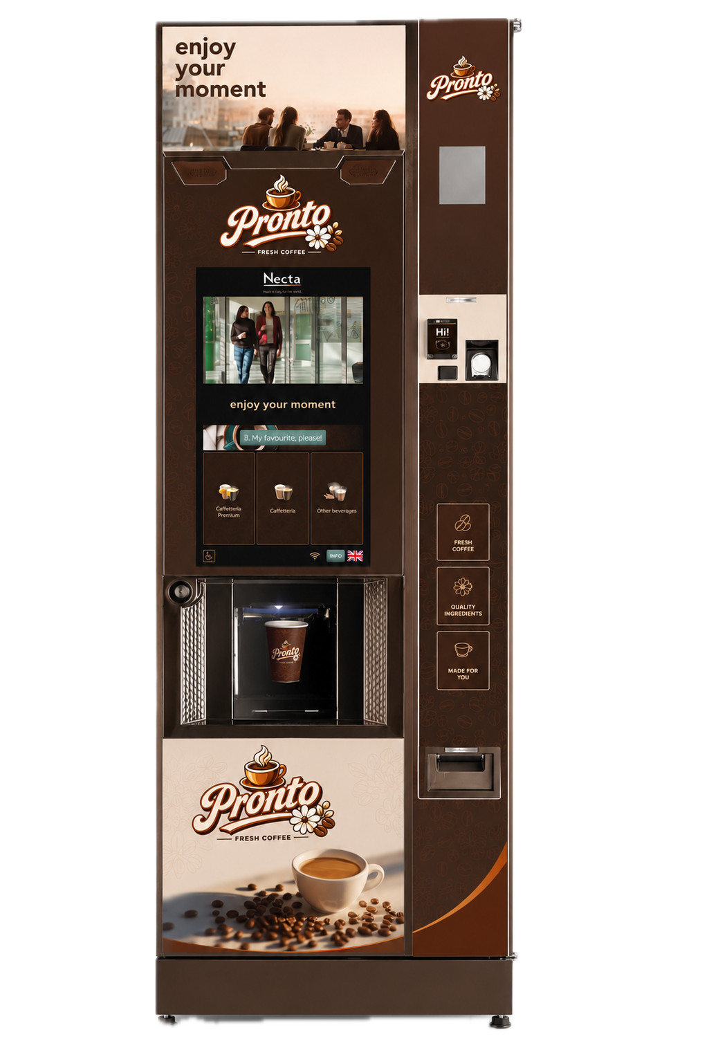 Necta Barista 1000 Touch vending machine