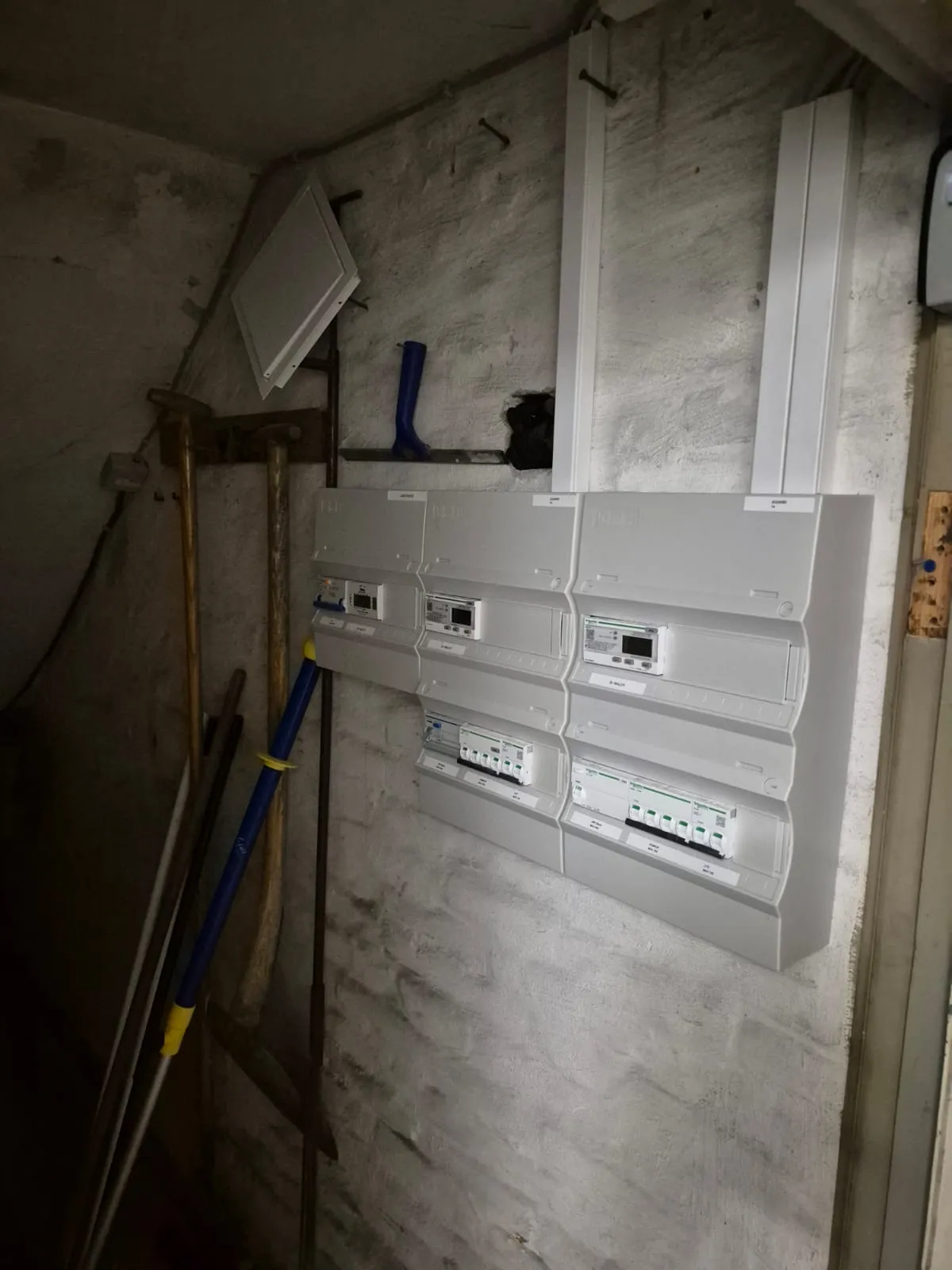 Opgraderede eltavler til solcelleinstallation