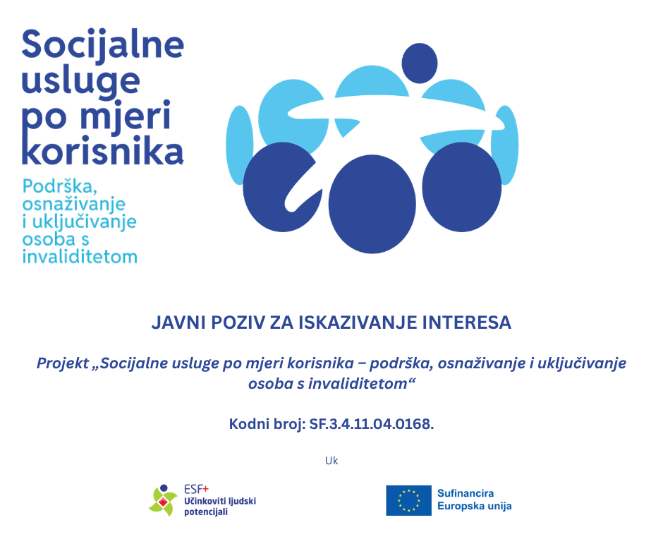 Javni poziv za iskazivanje interesa