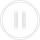 Circular pause button icon with two vertical bars inside a double-lined circle.