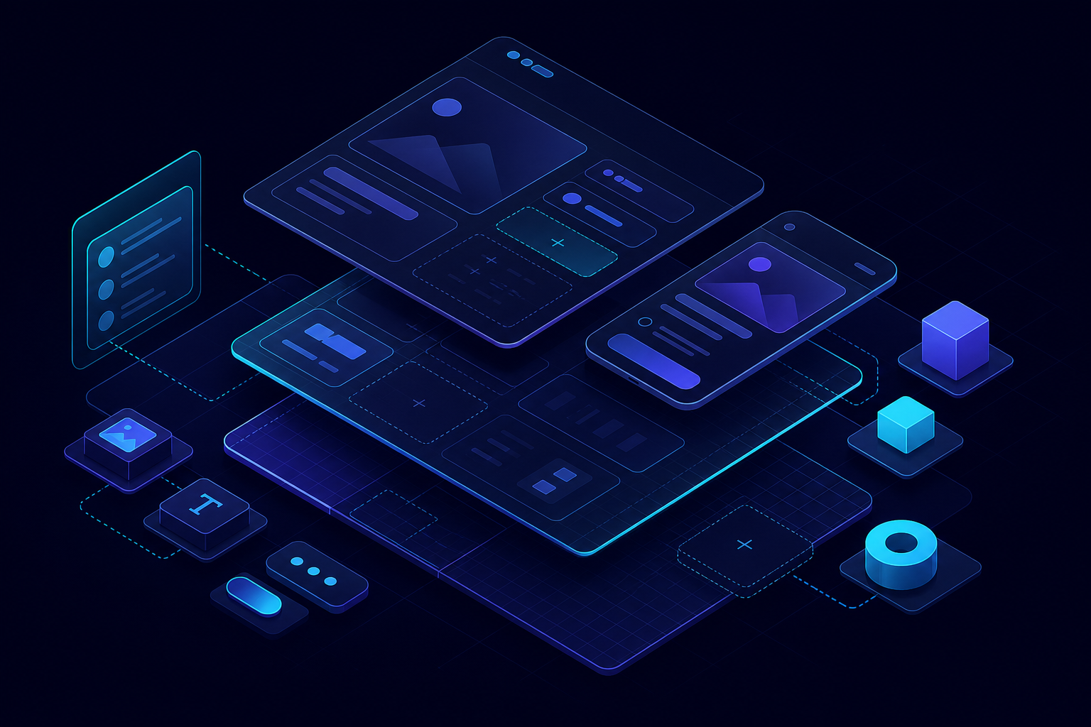 Prototype Starter Kit — structured screen templates