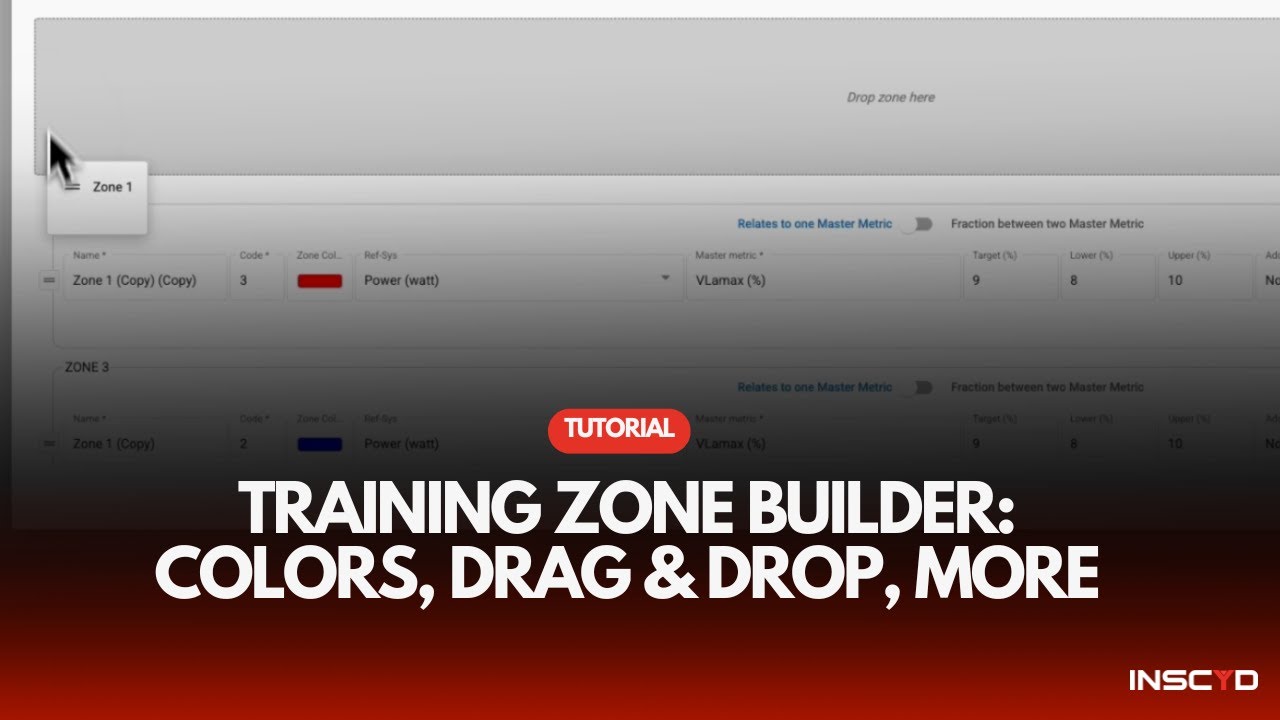 [Tutorial] Training Zone Builder Update