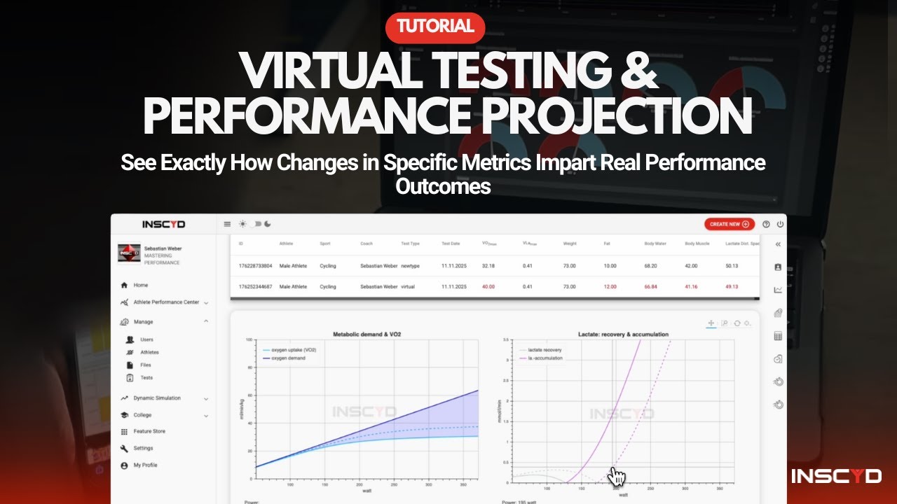 [Tutorial] Virtual Test & Performance Projection: Compare Training Outcomes in INSCYD